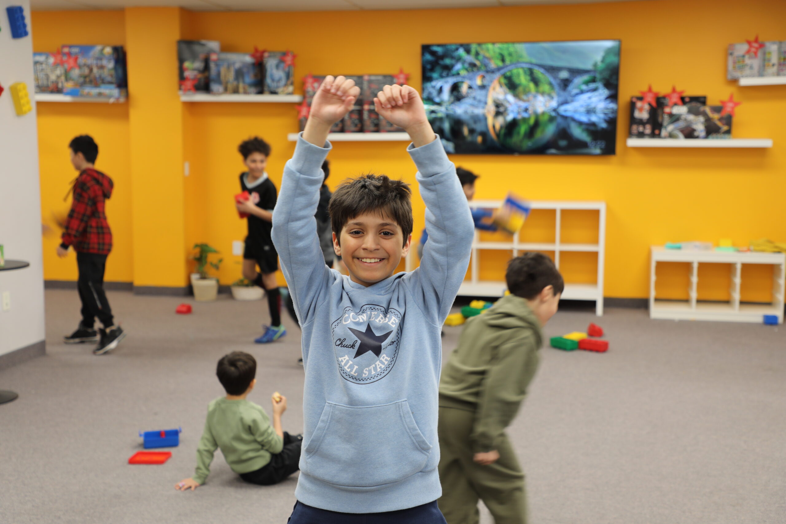 Children participating in hands-on STEM activities at summer camp